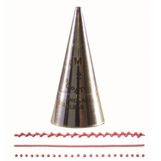 PME zdobící špička psací č. 2 nerez